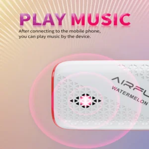 Vape device capable of playing music after Bluetooth connection