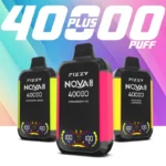 FIZZY NOVA Plus 40000 puff main product image with vibrant background